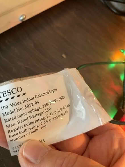 Photo of free Coloured lights (Harbury CV33) #2