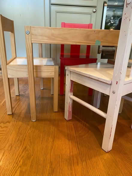 Photo of free Ikea Kids' table and chairs (Clarendon) #2