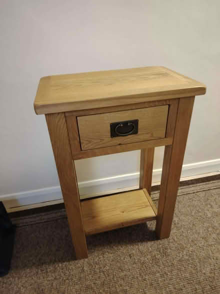 Photo of free New Solid Oak Telephone / Console Table (Bickley BR1) #1