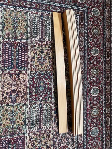 Photo of free 8 Wooden bed slats (Brickhill, Bedford) #1