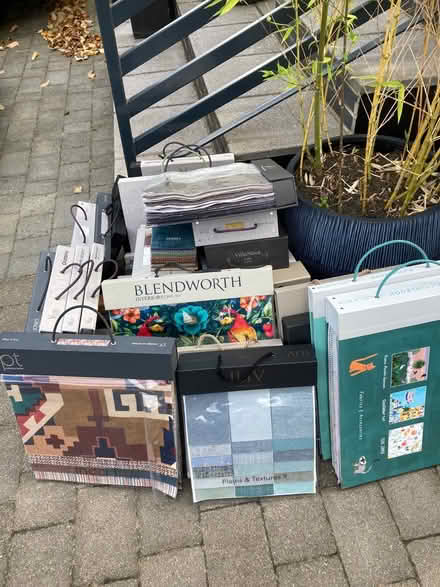 Photo of free Fabric sample books (Hayes,bromley) #1