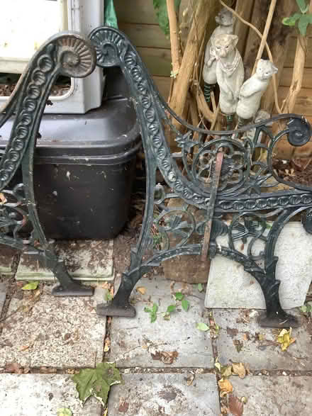 Photo of free Wrought iron bench sides (South Park OX4) #2