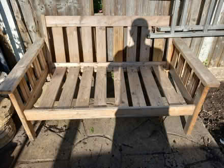Photo of free Wooden seat (Caton) #1