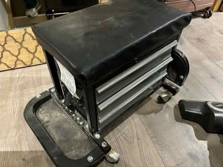 Photo of free Stool with tool drawers (Dore S17) #1