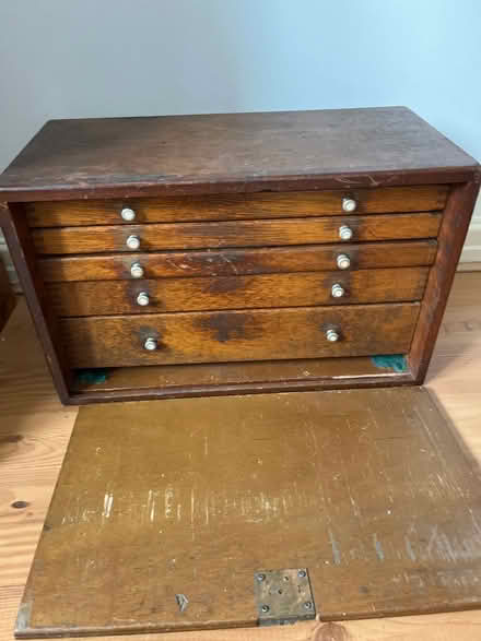 Photo of free Wooden tool box (Barton le clay) #2