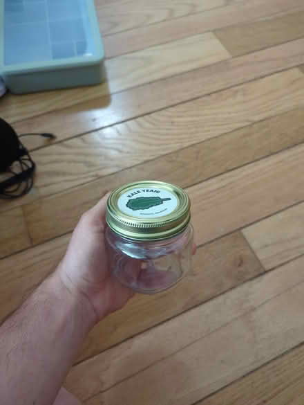 Photo of free Small glass mason jar (Broad ripple) #1