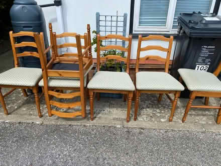 Photo of free Dining chairs (Portslade Village BN41) #4