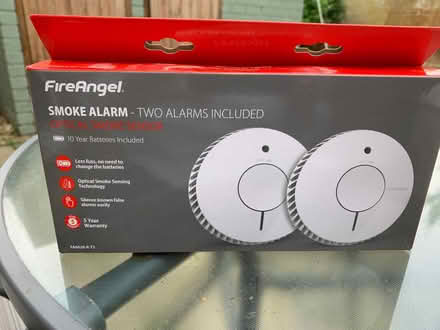 Photo of free Assortment of Flag stones & unused house fire alarms (Upton CH49) #1