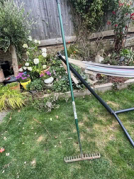 Photo of free Large garden rake (Pollards Hill SW16) #1
