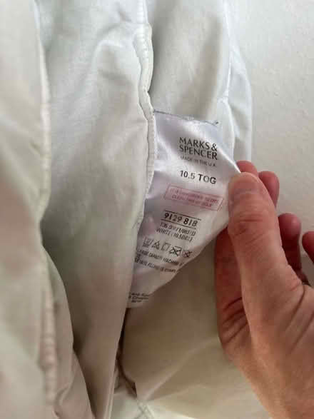 Photo of free M&S duvet (Hitchin, near town (SG5)) #1