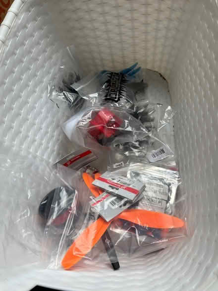 Photo of free Assorted electronic and other parts for model aircraft enthu (Knotty Green HP9) #1