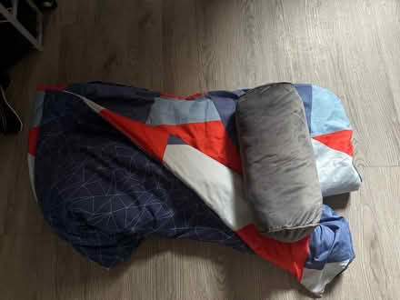 Photo of free Single duvet and cover and cushion (DE23) #1