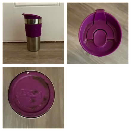 Photo of free Used Purple Bodum Stainless Steel Travel Mug (Lavender Hill SW11) #1