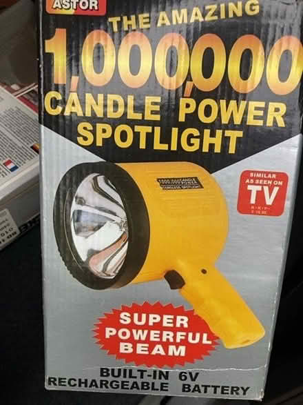 Photo of free Rechargeable Spotlight (Witham CM8) #1