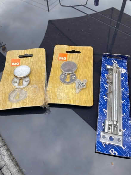 Photo of free Keyhole covers and bolt lock (SS9) #1