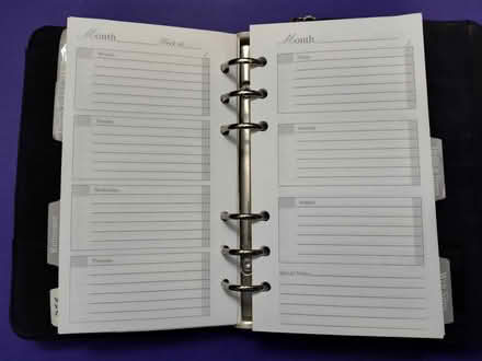 Photo of free Day planner/6-ring binder (Haven Ave. & Lemon Ave.) #4