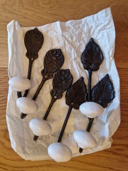 Photo of free 6 hooks for hanging (Bog Gate TW9) #1