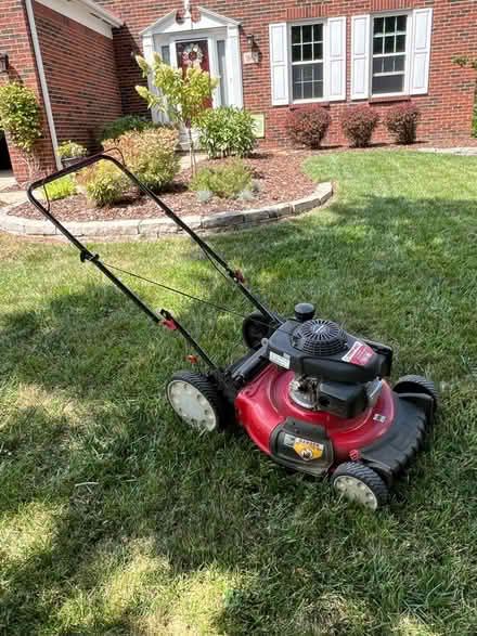 Photo of free Mower, needs handle (5667 Kentfield Dr)