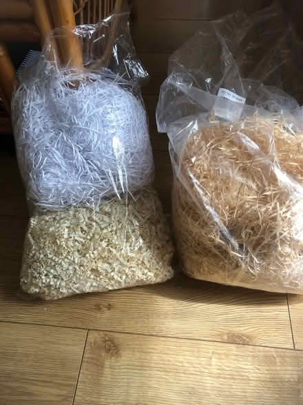 Photo of free Wood shavings. Shredded paper (West Twerton BA2 1LZ) #1