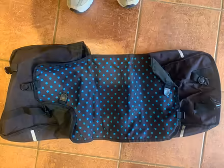 Photo of free Blue and black panniers (Headington OX3) #1