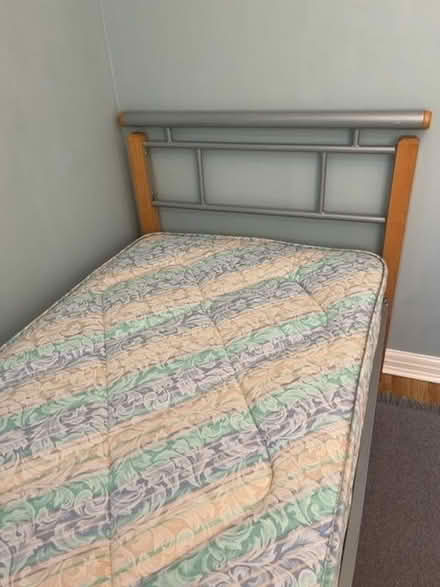 Photo of free Single bed with mattress (Greenstead CO4) #2