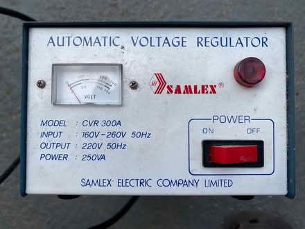 Photo of free Voltage Regulator (Bradford on Avon BA15) #1