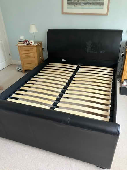 Photo of free King Size Bed-Frame (RG8 (Whitchurch Hill)) #1