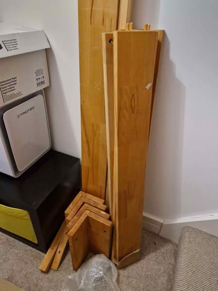 Photo of free 140×200 cm double bed with slats (Bog Gate TW9) #1