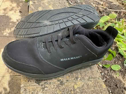 Photo of free Black Walkmaxx trainers size 40, never worn (Combe Down) #2