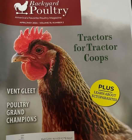 Photo of free 14 Chicken Magazines (2023-2024) (Upper Black Eddy, PA 18972) #1