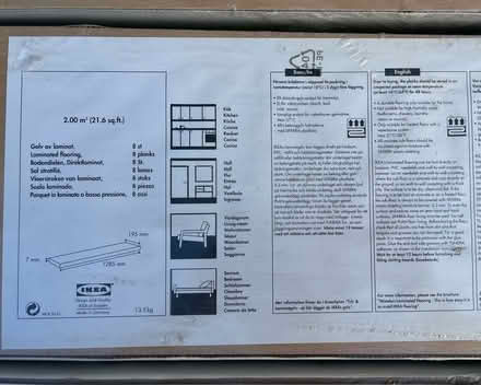 Photo of free 6sqm IKEA beech laminate flooring (SE20) #3