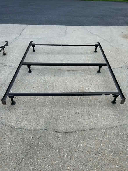 Photo of free Twin/queen bed frames+box spring (Dunkirk) #1