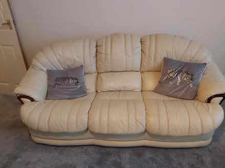 Photo of free 3 seater sofa and chair (YO11 Falsgrave area) #3