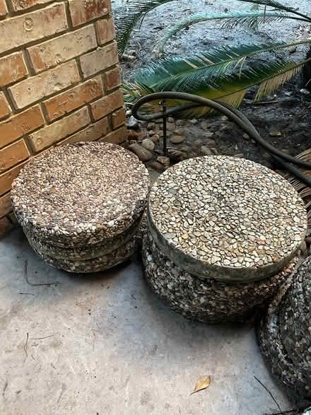 Photo of free round paving stones (Panther Creek) #1