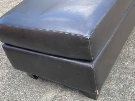 Photo of free Brown ottoman (Between Old and New Shackle) #2