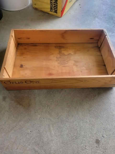 Photo of free Wood box (Lagrange) #1