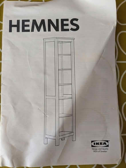 Photo of free Tall, narrow IKEA shelf (Hemnes) (Marlow, SL7) #2