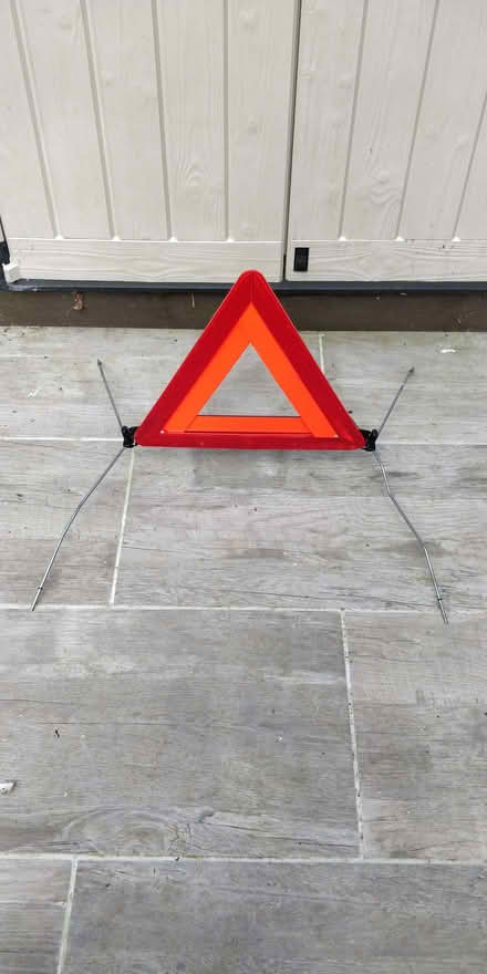 Photo of free Breakdown warning triangle (Amersham HP7) #1