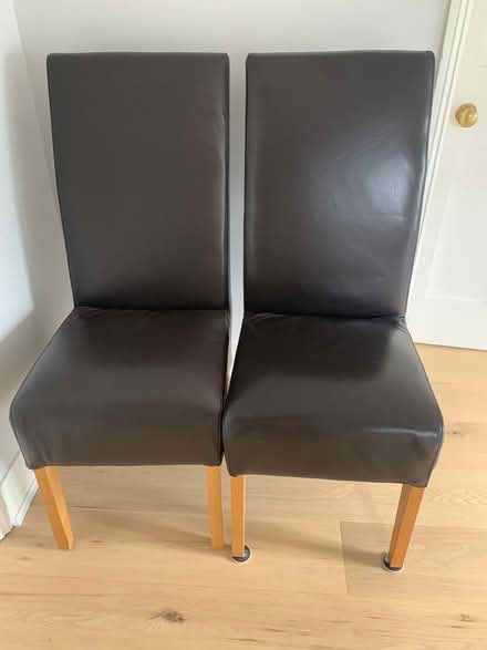 Photo of free Two Habitat dining room chairs (Kew TW9) #1