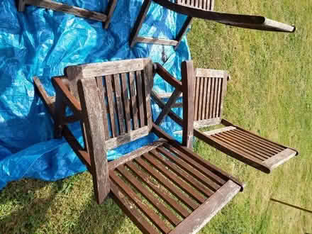 Photo of free Garden chairs (Carterton OX18) #1