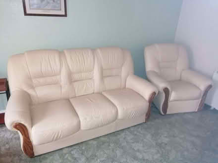 Photo of free sofa chair sideboard coffee table (Whiston L35) #1