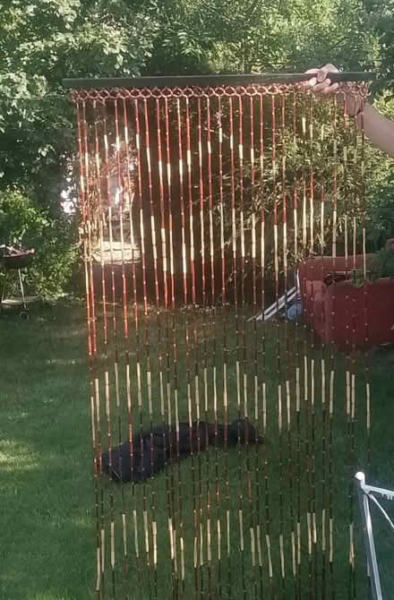 Photo of free Wooden bead curtain. (Pailton CV23) #1