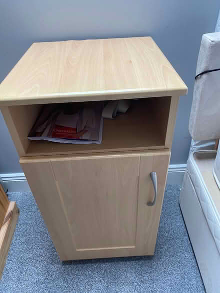 Photo of free 2 bedside lockers (Douglas.) #1