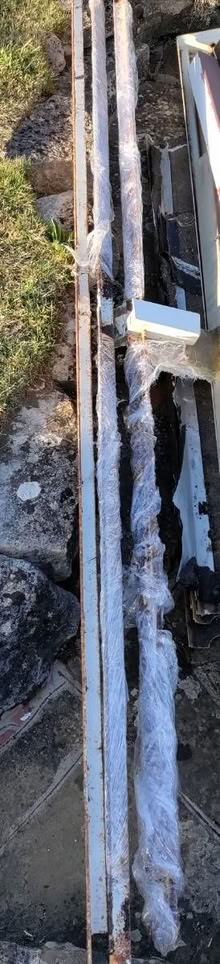 Photo of free Mild Steel Angle Iron. x3 (Sarisbury Green) #2