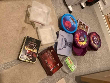 Photo of free Empty tins and sweet boxes (Ashington NE63) #1