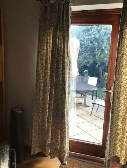 Photo of free Pair of long curtains (Burghfield RG7) #1