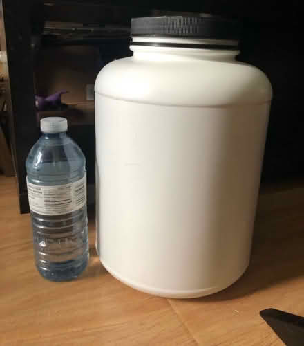 Photo of free 5 large plastic storage bottles (Kitchener) #1