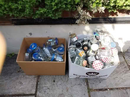 Photo of free Glass jars (N22 Alexandra Palace) #1