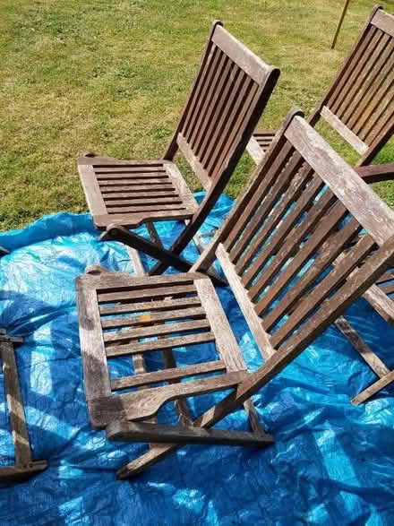Photo of free Garden chairs (Carterton OX18) #2