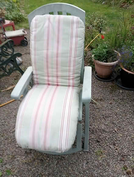 Photo of free Reclining garden chair (Madley, Hereford) #1
